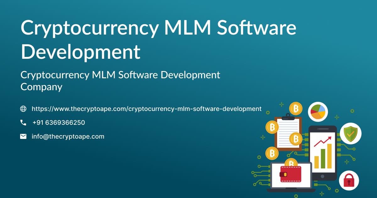 Cryptocurrency MLM Software Development for Scalable Business Growth