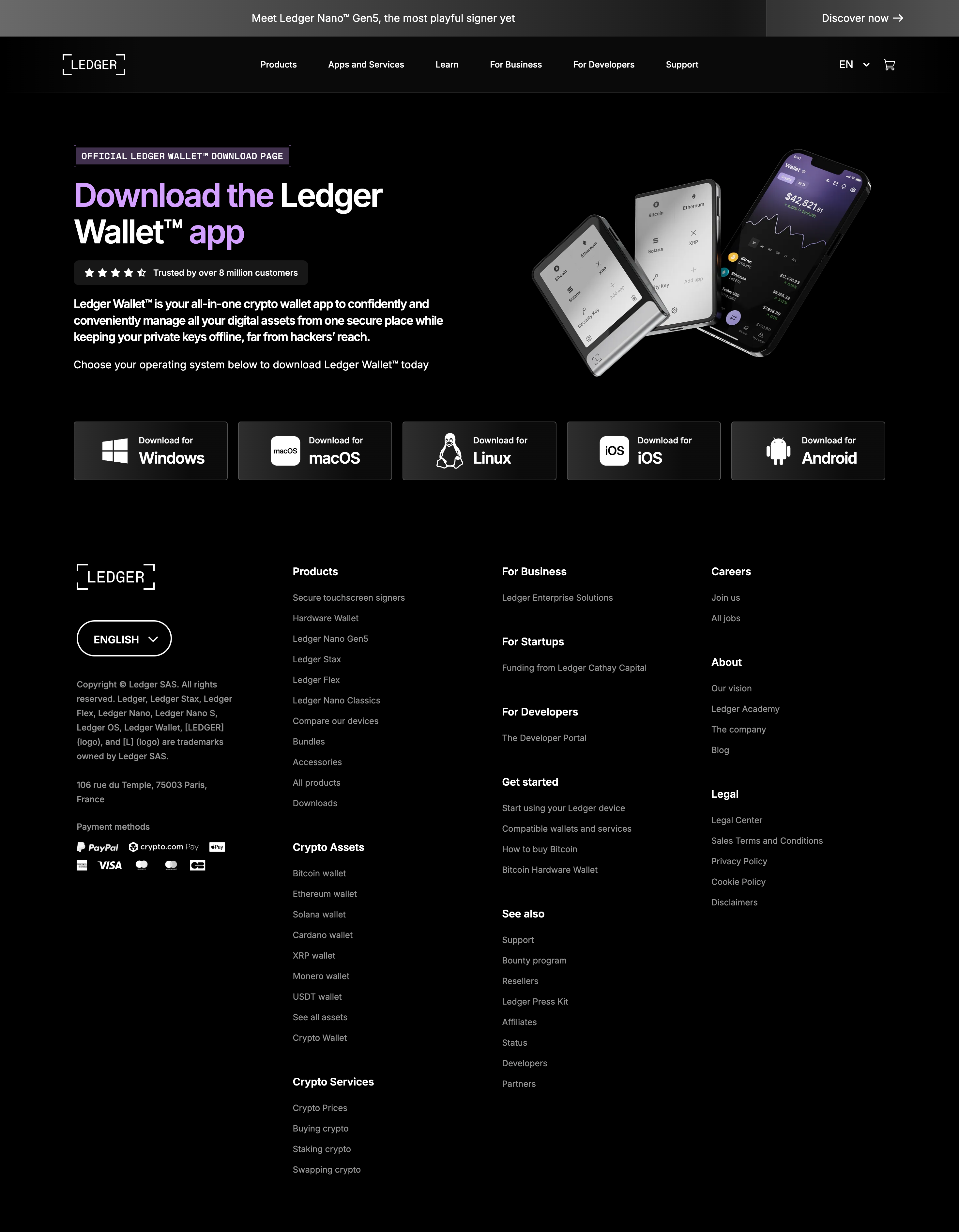 Ledger Live Wallet-Security for DeFi & Web3