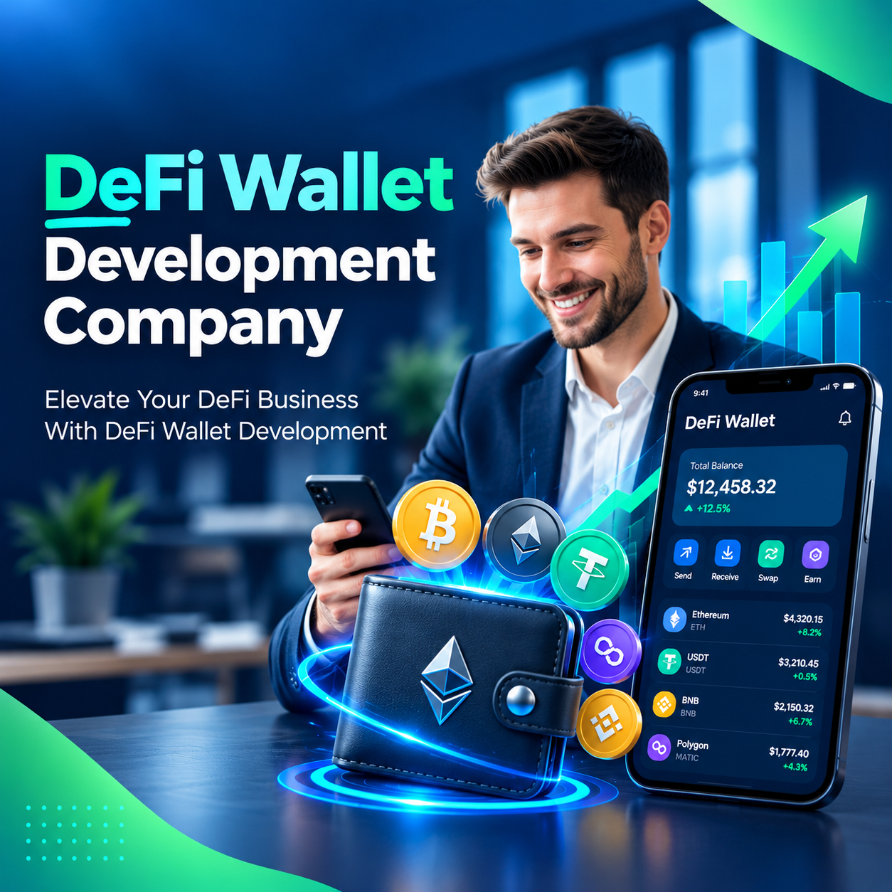 Launch Smarter Digital Finance With DeFi Wallet Development