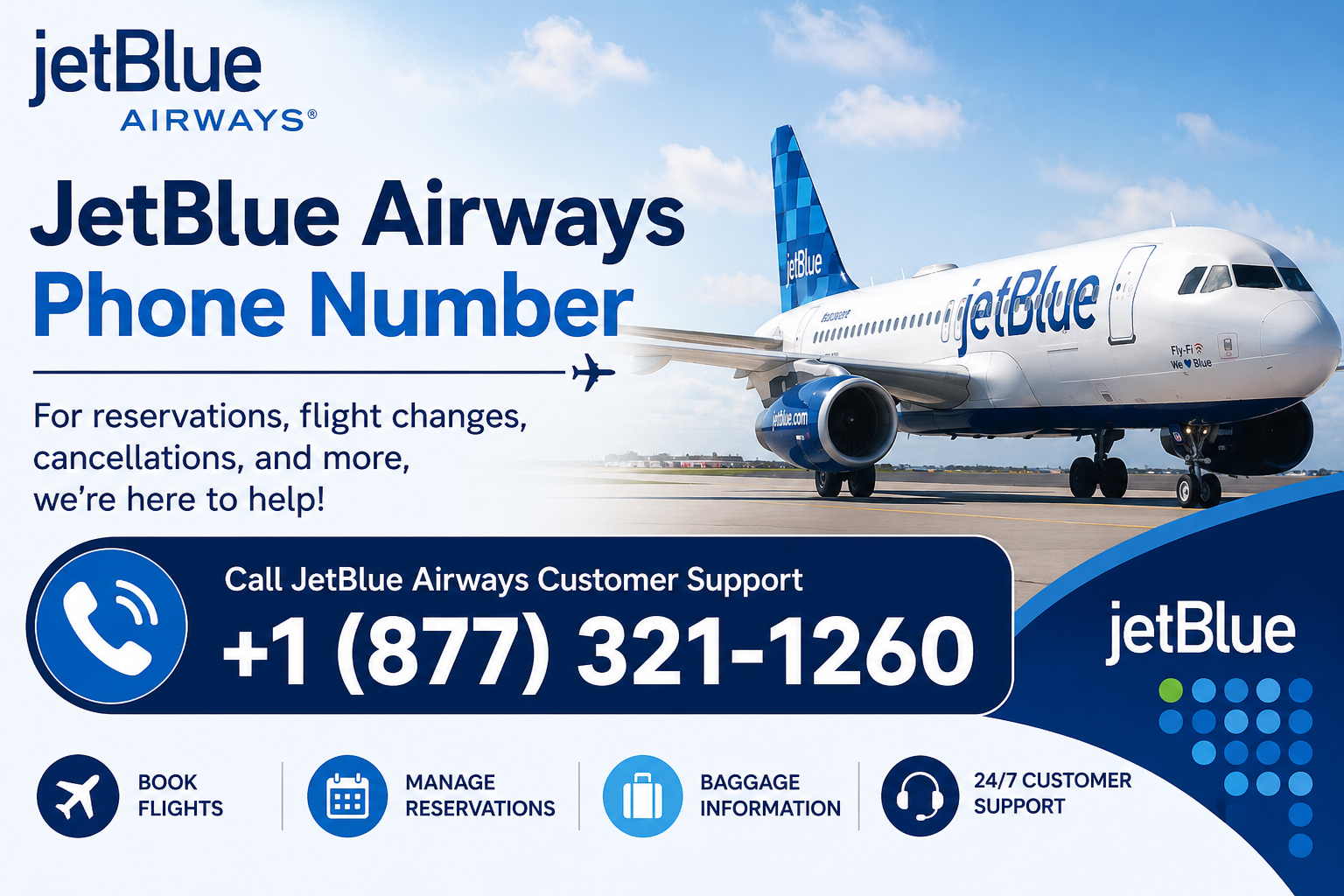 JetBlue Airways Name Change Number