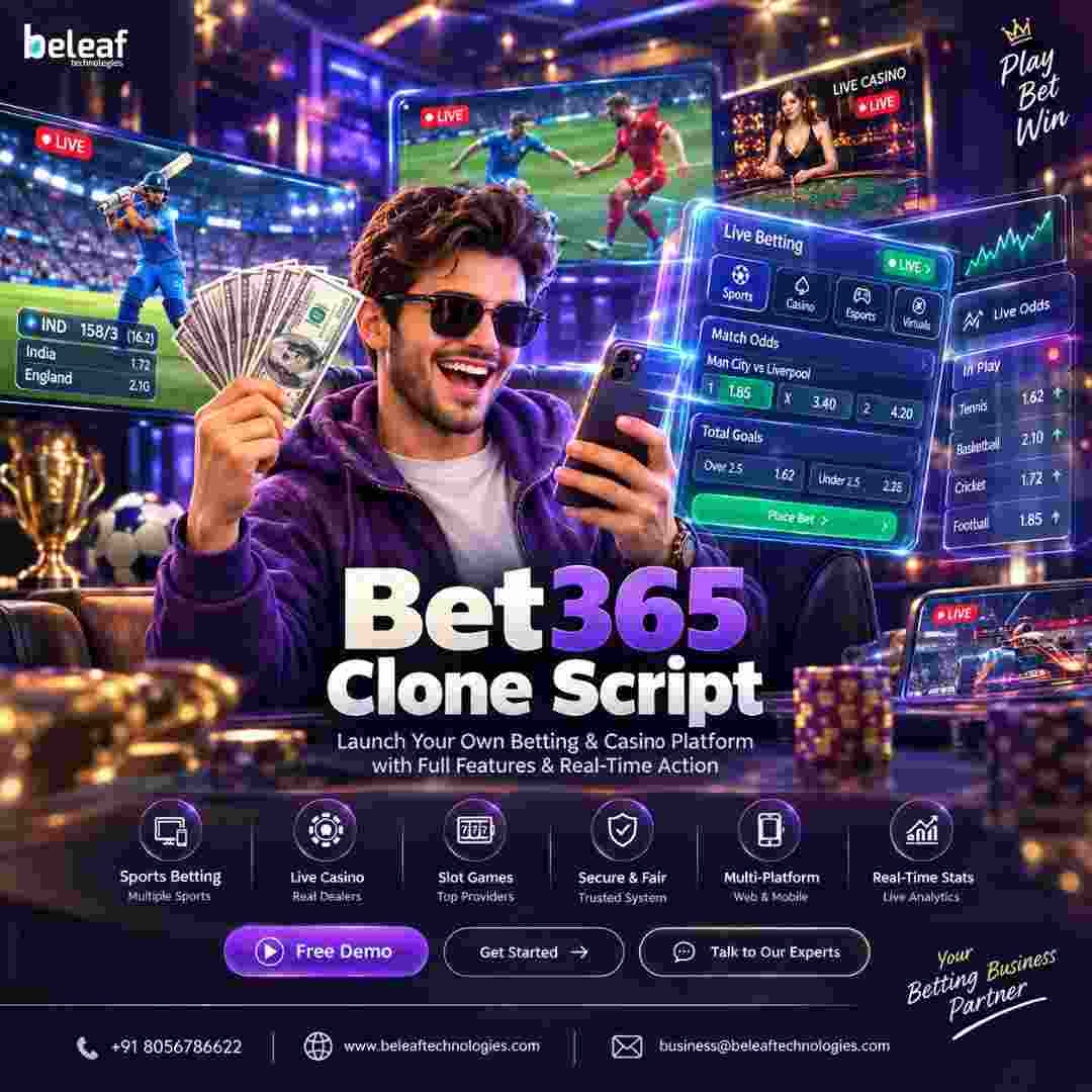 Make Money With a Bet365 Clone Script: Business Model & Revenue Portal