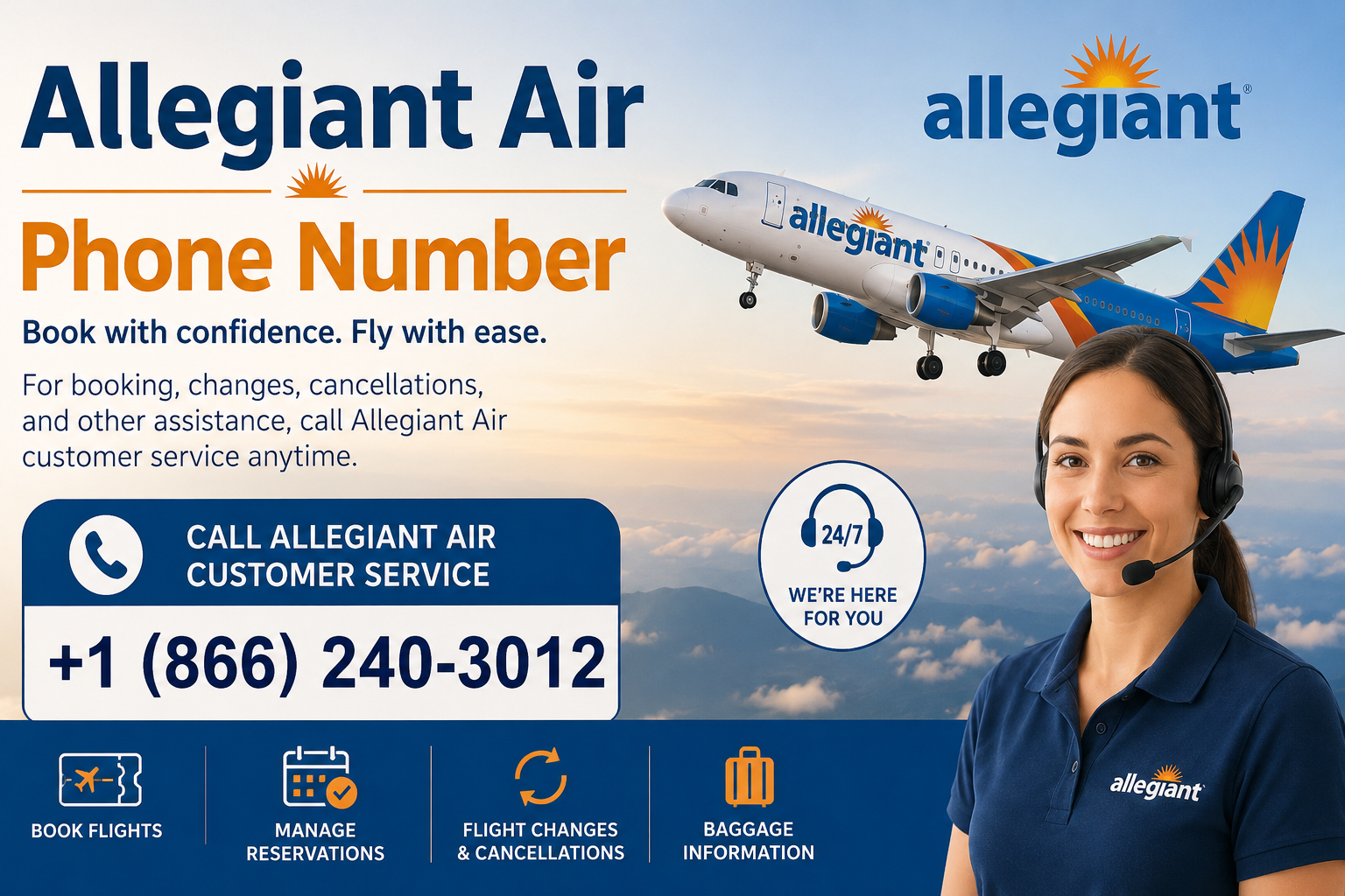 Allegiant air name change Phone number